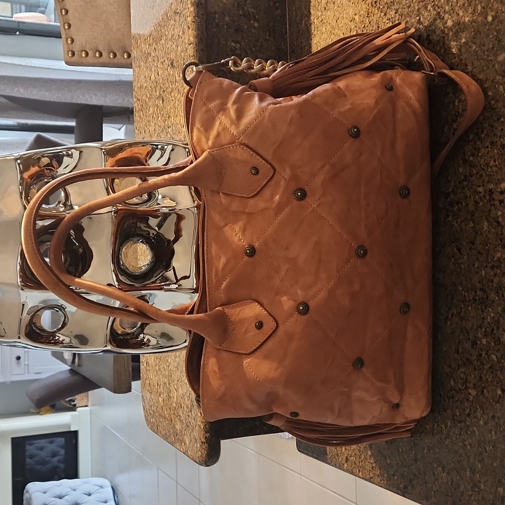 Calvalcanto Chestnut Leather Purse